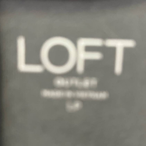 Women's Loft Factory Top, V-Neck, 3 Quarter Sleeves, Khaki, Medium - Picture 4 of 8